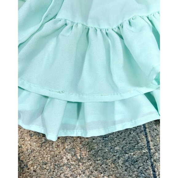 Nelly Madison Girls Size 6 Mint Green Katie Dress! Handmade! - Picture 6 of 6
